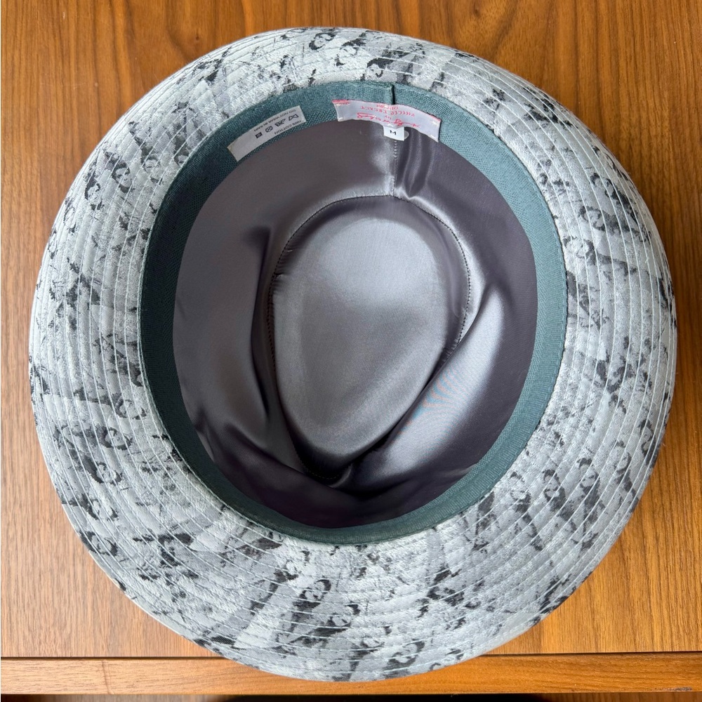 Philip Treacy Gray Artistic Bucket Hat - Picture 5 of 6